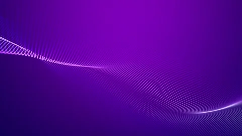 Abstract twisted curves motion blurred glowing waves lines. 3D video loop a.. Vídeo Stock 290039122