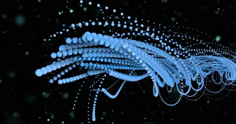 Abstract Twisted Form Stock Footage 219680518