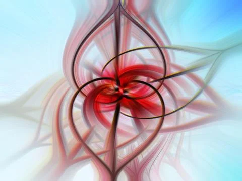 Abstract twisted light fibers effect background (32) Illustrazione stock