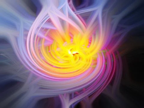 Abstract twisted light fibers effect background (2) Illustrazione stock