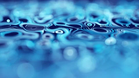 Abstract twisted lines moving on blue background concept. Beautiful gem pattern Stockbeeldmateriaal 202105019