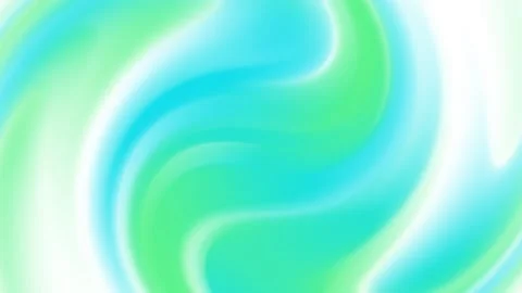 Abstract Twisted Moving Gradient Colorful Wave Animation White Background Stock Footage 203889030