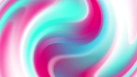 Abstract Twisted Moving Gradient Colorful Wave Animation White Background Video stock 203889110
