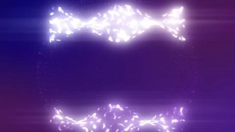 Abstract twisted particles Illustration
