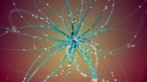 Abstract twisted spiderweb Stock Footage 49739989