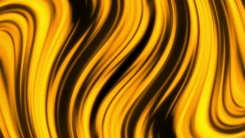 Abstract twisted trendy liquid wavy background orange Stock Footage 201099280
