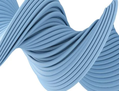 Abstract Twisted Wires Stock Illustration