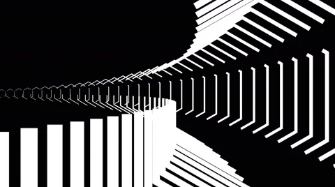 Abstract twisting gears mechanical looping background Stock Footage 64255591