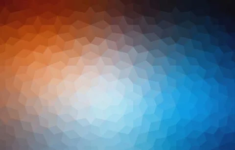 Abstract Two-dimensional  colorful background Stock Illustration