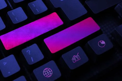 Abstract Typing New Antivirus Program, Typing Internet Virus Lists, Gathering Stock-Fotos