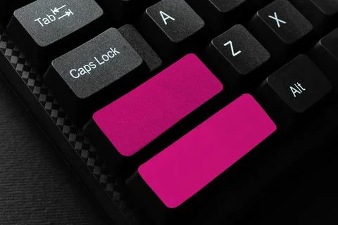 Abstract Typing New Antivirus Program, Typing Internet Virus Lists, Gathering Stock-Fotos