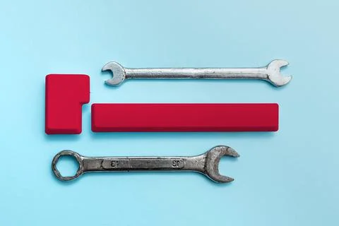 Abstract Typing Presentation Message, Retyping New Email Password, Chatting Stockfoto's