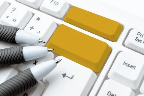 Abstract Typist Practicing Speed Typing, Programmer Debugging Codes, Internet Foto stock