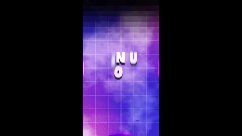 Abstract Typography Logo Vertical for After Effects Stock After Effects