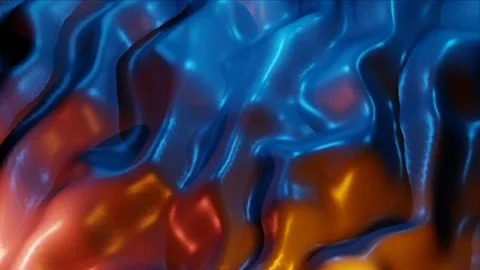 Abstract ultraviolet fluid motion background, seamless loop. Video stock 256671569