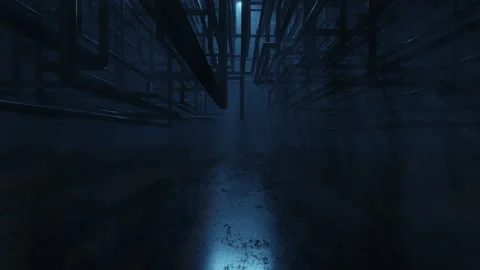 Abstract Underground Pipes Darkness Stock Footage 150513142