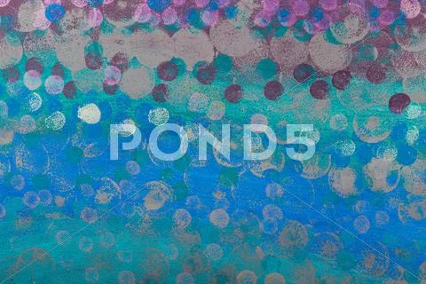 Abstract underwater seascape Stock Photos