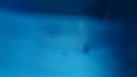 Abstract underwater wave motion with soft blue gradients Stock Footage 340446447