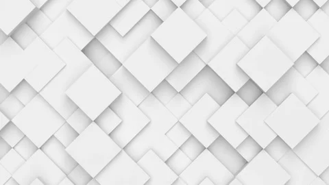 Abstract uneven cubes geometric surface clean 4k minimal background Vídeo Stock 219487223