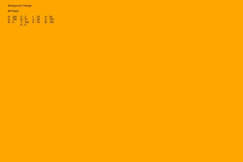 Abstract uniform Orange rectangular background, template for design. 스톡 일러스트