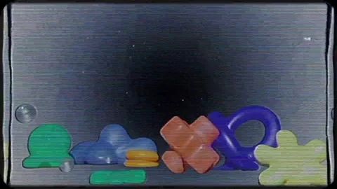 Abstract Unique Opening Sequence for Creative Projects Stock Footage 306637022