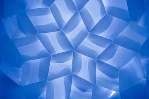 Abstract unique pattern with puzzle lamp pattern of stars Foto stock