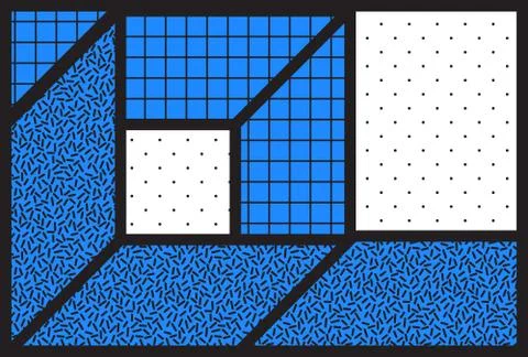 Abstract universal geometric vector background with minimal Stock-Illustration