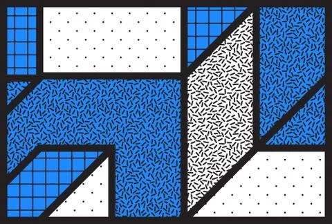 Abstract universal geometric vector background with minimal Stock Illustration