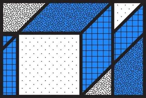 Abstract universal geometric vector background with minimal Stock Illustration