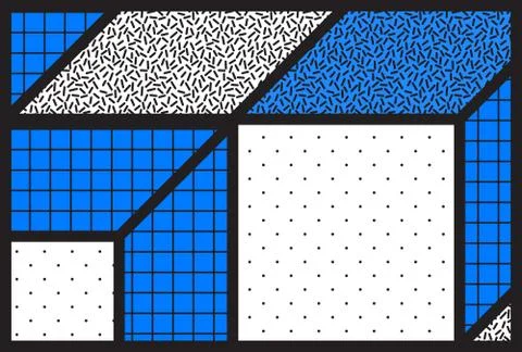 Abstract universal geometric vector background with minimal Stock Illustration