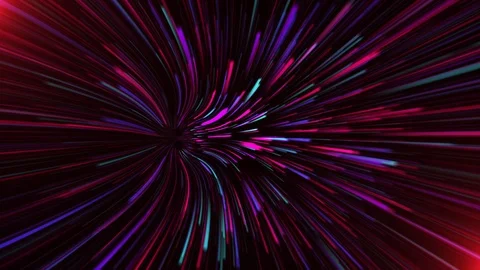 Abstract universe background with creativity Warp into other galaxies The spe Stock Footage 112884042