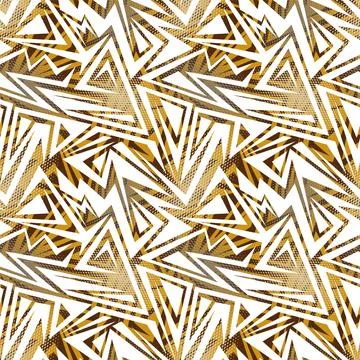Abstract urban pattern with curved geometry elements and dots Stock Illustration