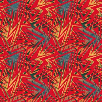 Abstract urban pattern with curved geometry elements and dots Stock Illustration