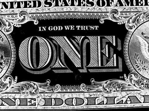 Abstract us dollar Stockfoto's