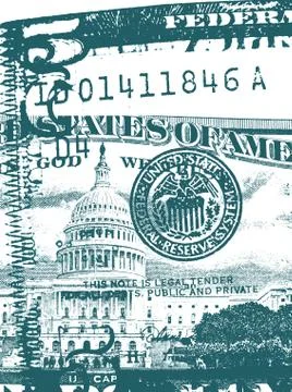 Abstract us dollar Stock Photos