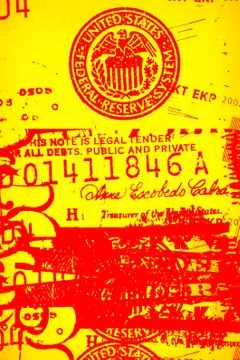 Abstract us dollar Stock Photos