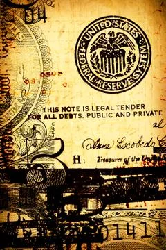 Abstract us dollar Stockfoto's
