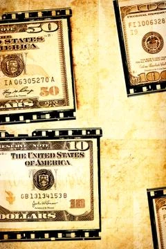 Abstract us dollar Stock Photos