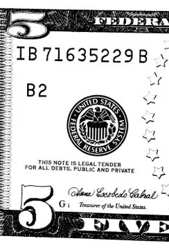 Abstract us dollar Stock Photos