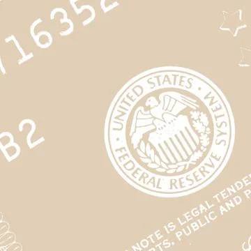 Abstract us dollar Stockfoto's