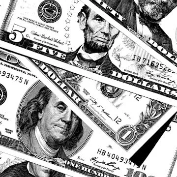 Abstract us dollar Stock Photos