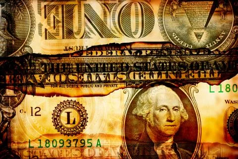 Abstract us dollar Stock Photos
