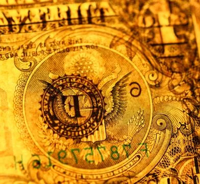 Abstract us dollar Stock Photos