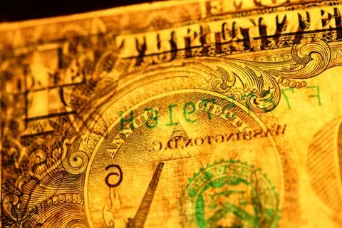 Abstract us dollar Stockfoto's