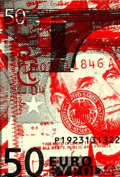 Abstract us dollar Фото