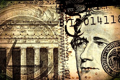 Abstract us dollar Stock Photos