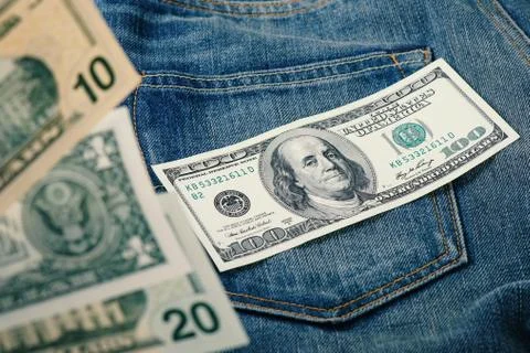 Abstract US Dollars Stock Photos