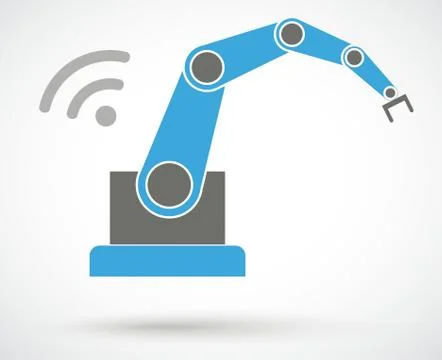 Abstract US Flag Protection Shield Stock Illustration