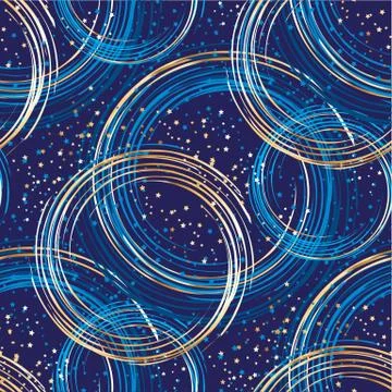 Abstract uxury space seamless pattern イラスト素材