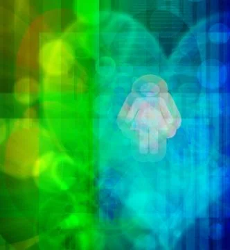 Abstract valentine background Stock Photos